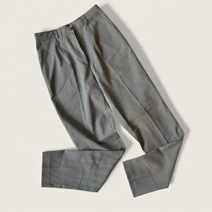 Vintage 1988 Olympic Seoul Vintage Pants Microcheck Plaid 24" Waist Small Korea